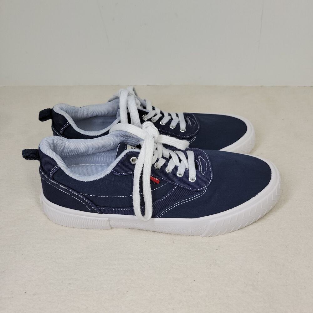 Levis Shoes Womens Naya Size 8.5 Blue 529794 Sneakers Comfort Casual Denim Jean - Picture 6 of 15